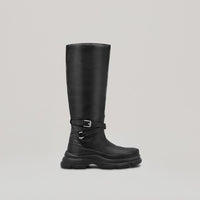 both - GAO EVA KNEE BOOTS-BLACK/BLACK