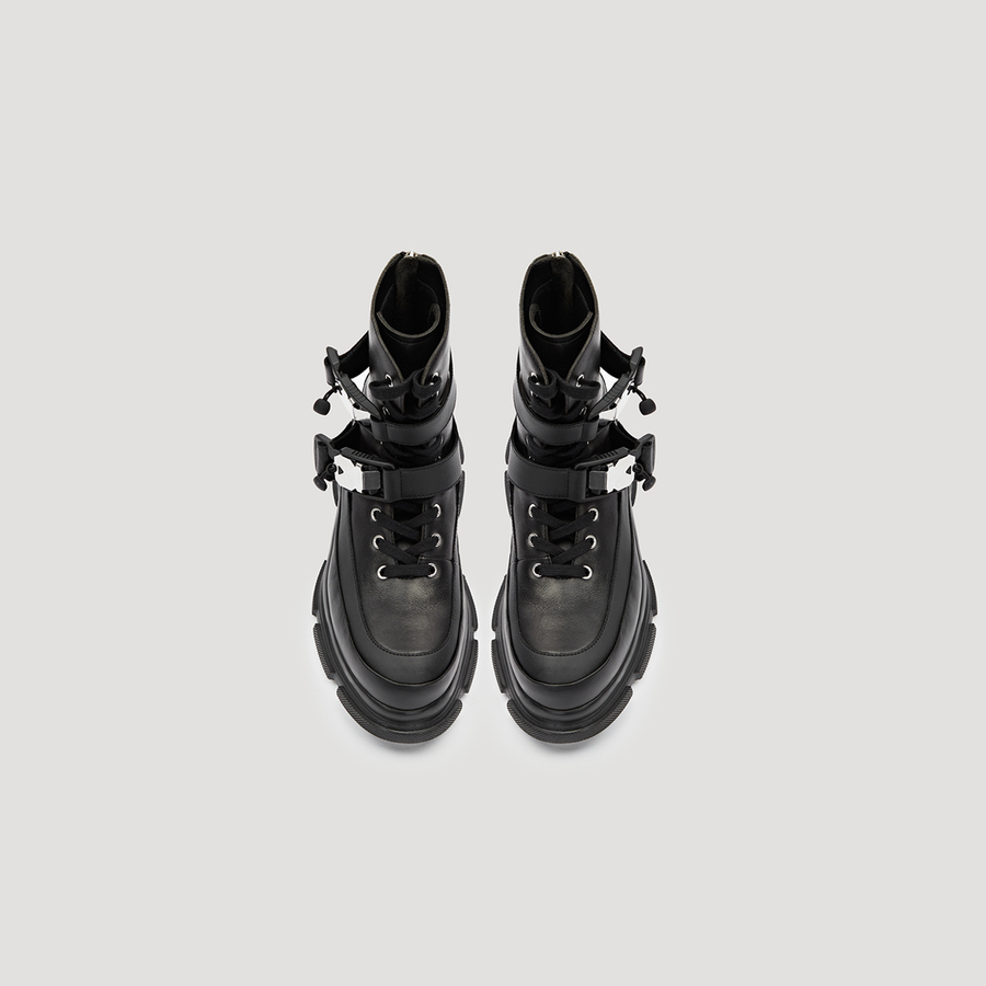 GAO EVA HARNESS BOOTS - BLACK/BLACK