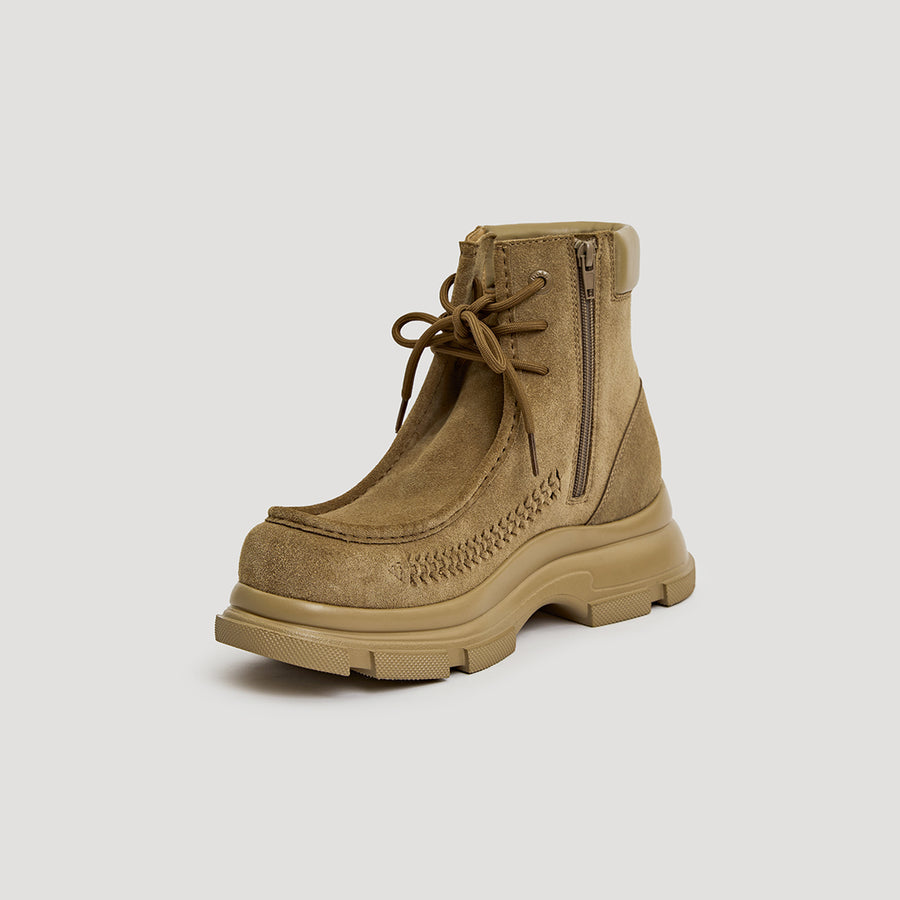 GAO EVA HIKER MID BOOTS - BROWN/BROWN