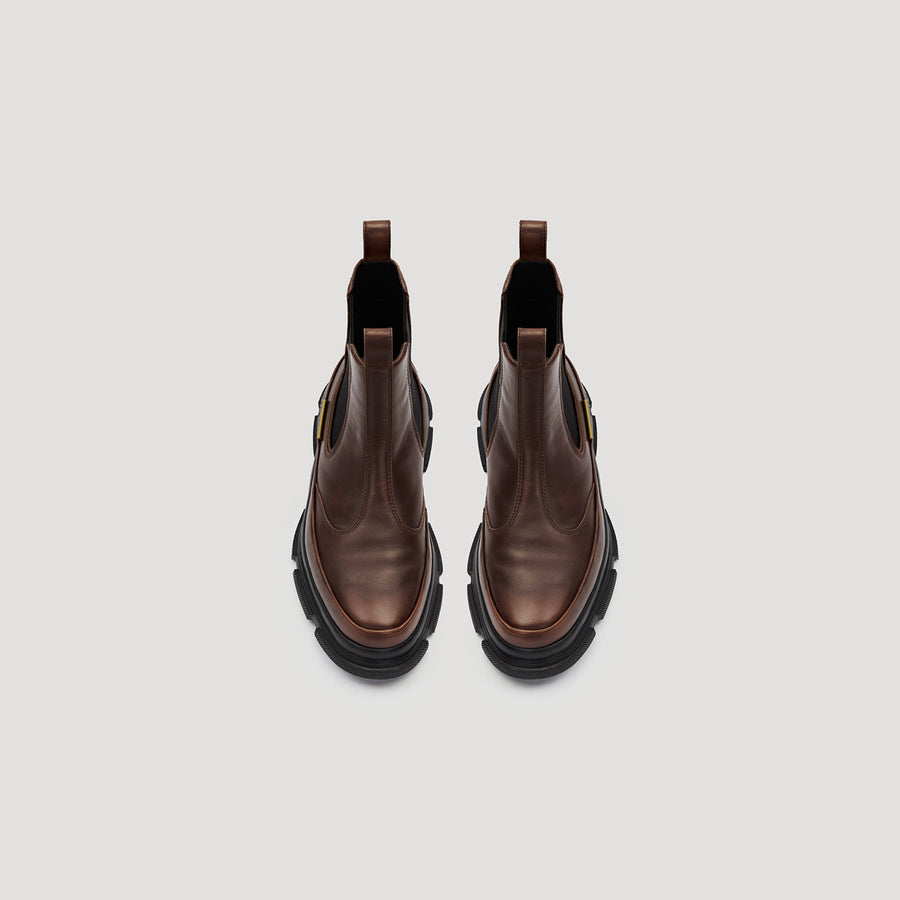 GAO EVA CHELSEA - BROWN/BLACK