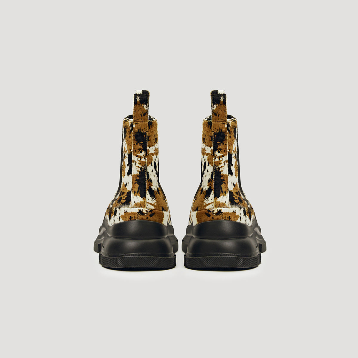 GAO EVA CHELSEA - BROCKLED-COW-PRINT/BLACK – both paris