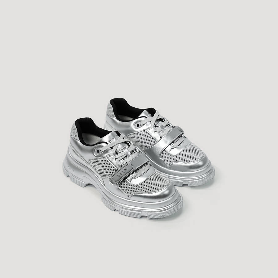 GAO EVA SNEAKER - SILVER/SILVER
