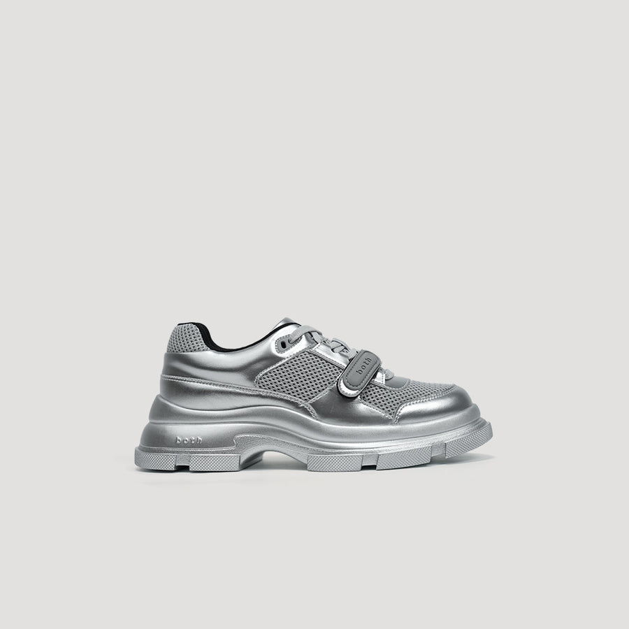 GAO EVA Sneaker in silver shimmer lightweight and comfortable footwear