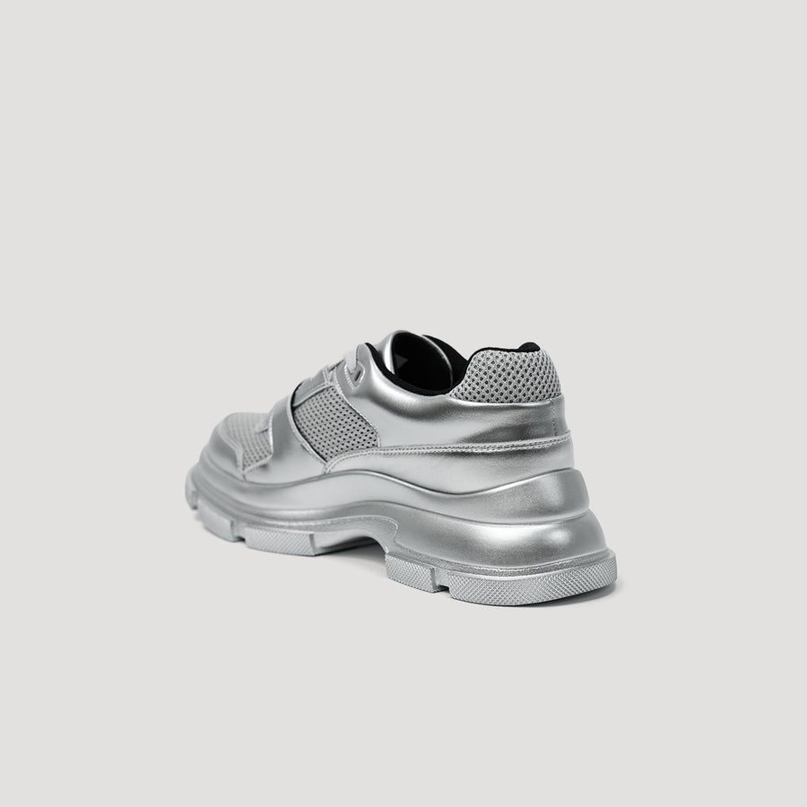 GAO EVA SNEAKER - SILVER/SILVER