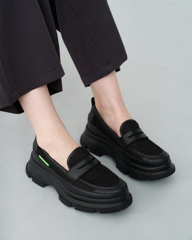 both - GAO EVA MESH LOAFER-BLACK/BLACK – both paris both - GAO EVA MESH LOAFER-BLACK/BLACK – both paris