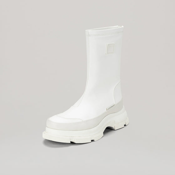 both - GAO EVA HIGH BOOTS-WHITE