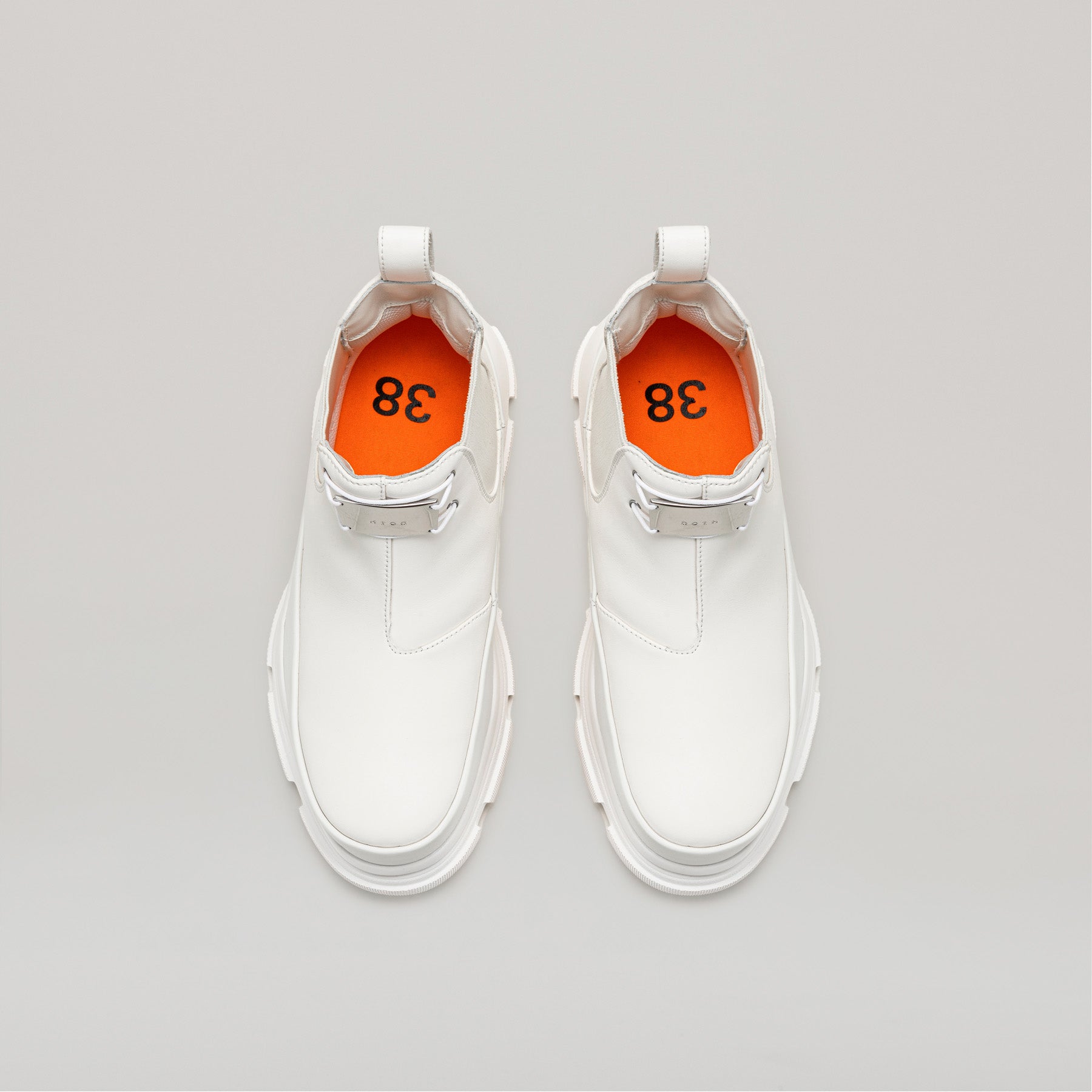 靴 both - GAO EVA L LOGO ANKLE BOOT both - GAO EVA METAL LOGO ANKLE BOOT-BLACK – both paris