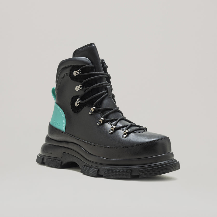GAO EVA HIKING BOOT - BLACK/GREEN