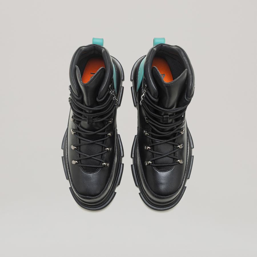 GAO EVA HIKING BOOT - BLACK/GREEN