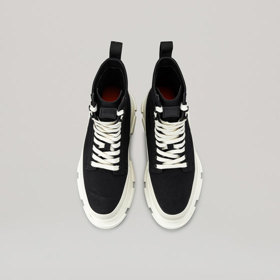 both - GAO EVA HIGH TOP-WHITE/BLACK