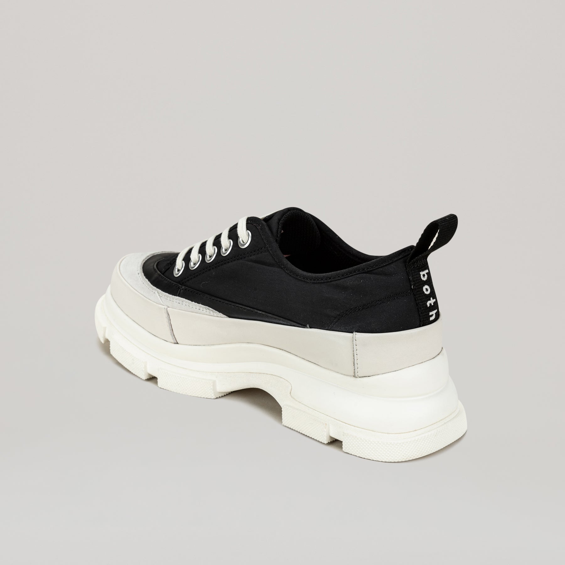 both - GAO EVA LOW TOP-BLACK/WHITE – both paris