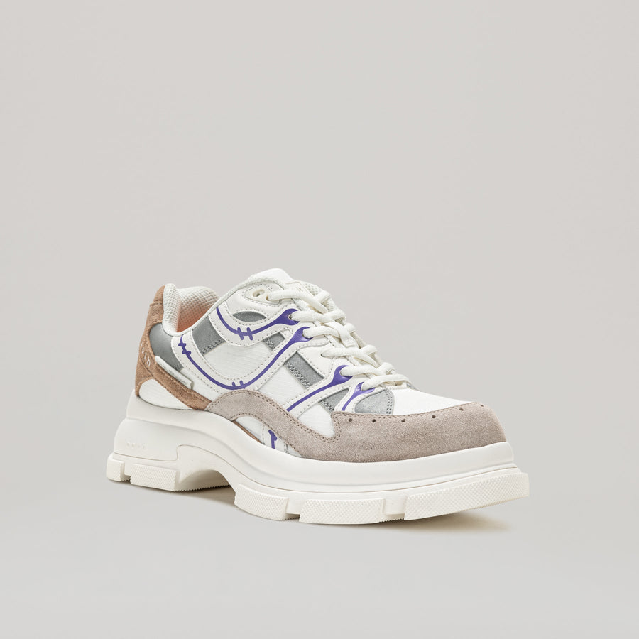 GAO EVA RUNNER - WHITE/BEGIE
