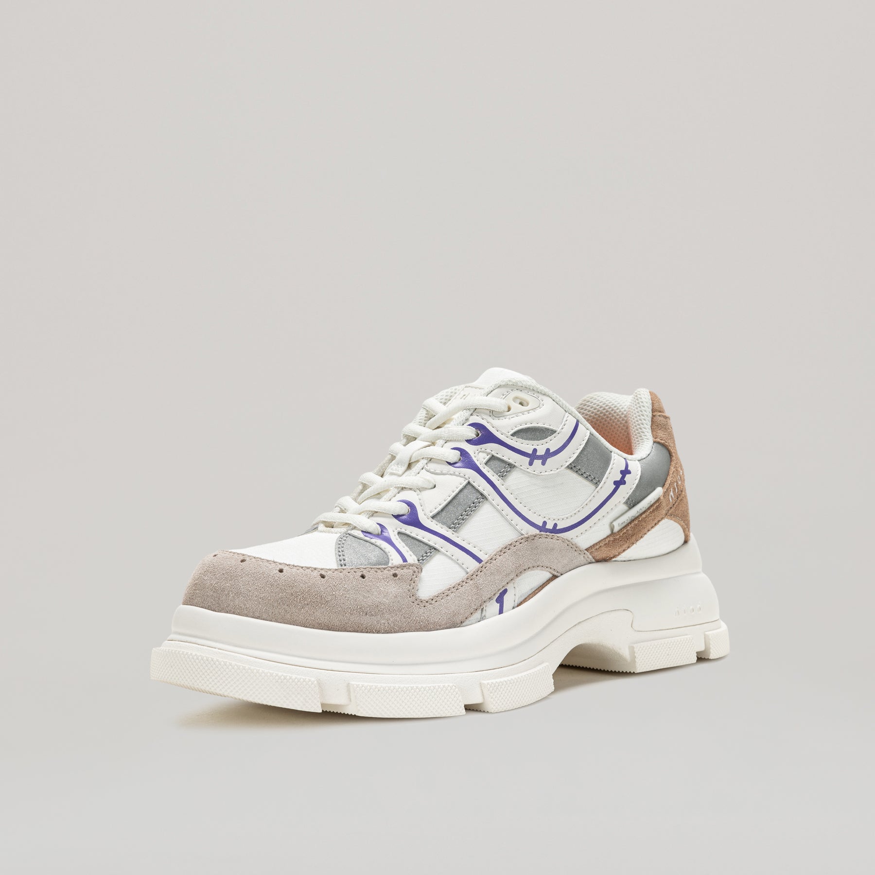 GAO EVA RUNNER - WHITE/BEGIE – both paris