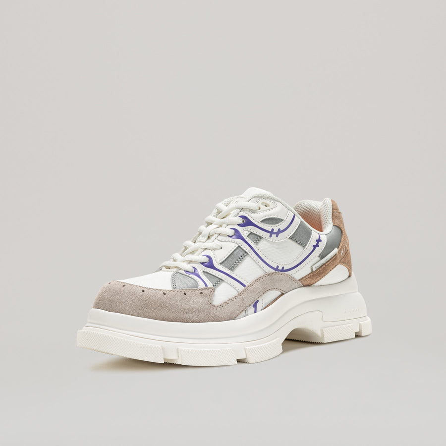 GAO EVA RUNNER - WHITE/BEGIE