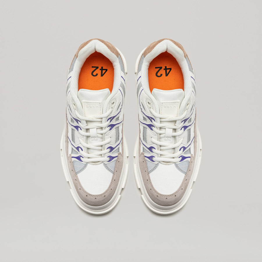 GAO EVA RUNNER - WHITE/BEGIE