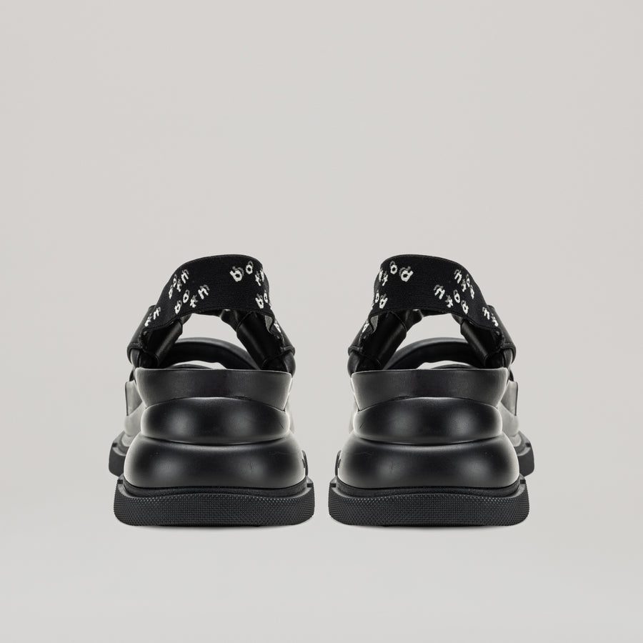 GAO EVA SANDAL - BLACK/BLACK