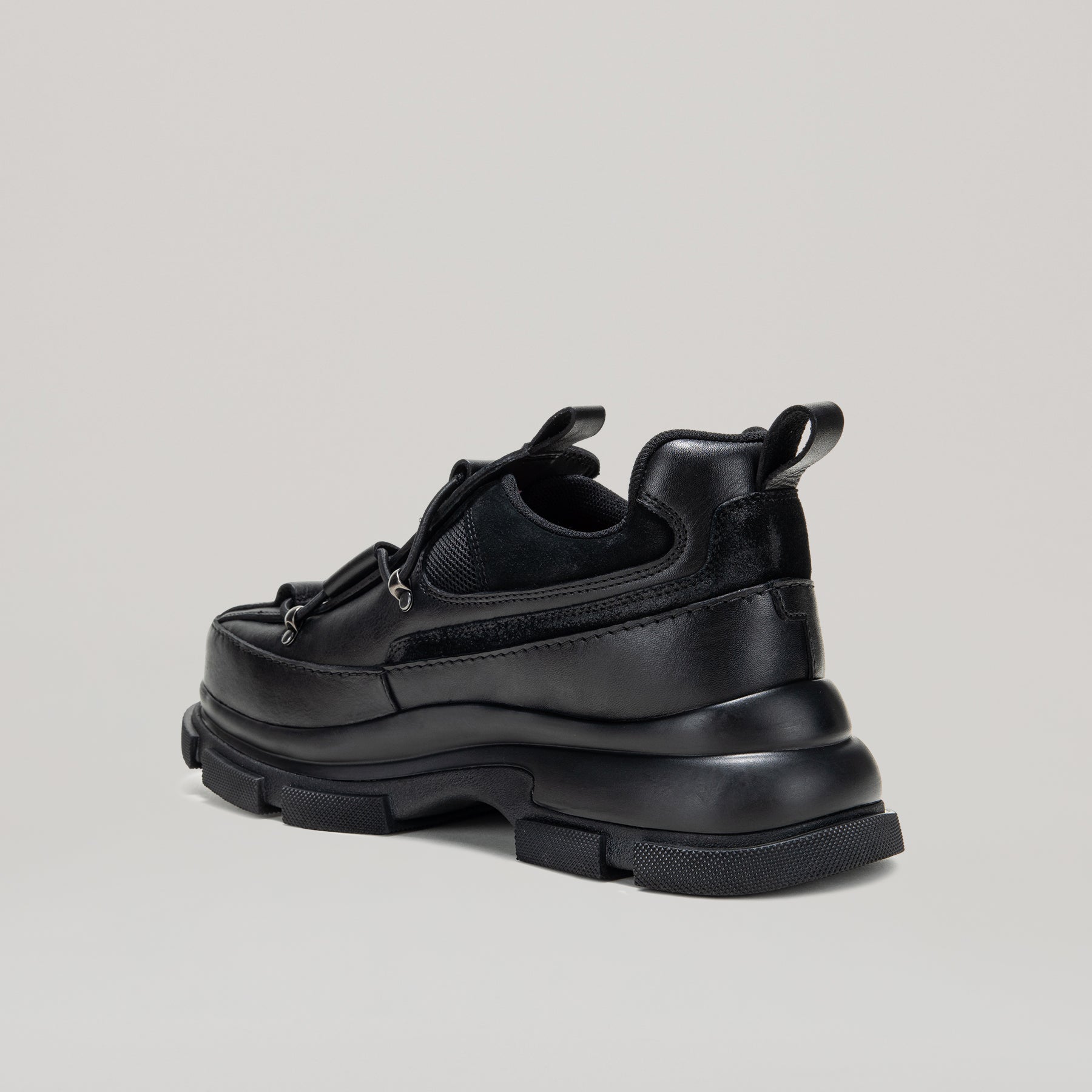 GAO EVA TRACKER SNEAKER - BLACK/BLACK – both paris
