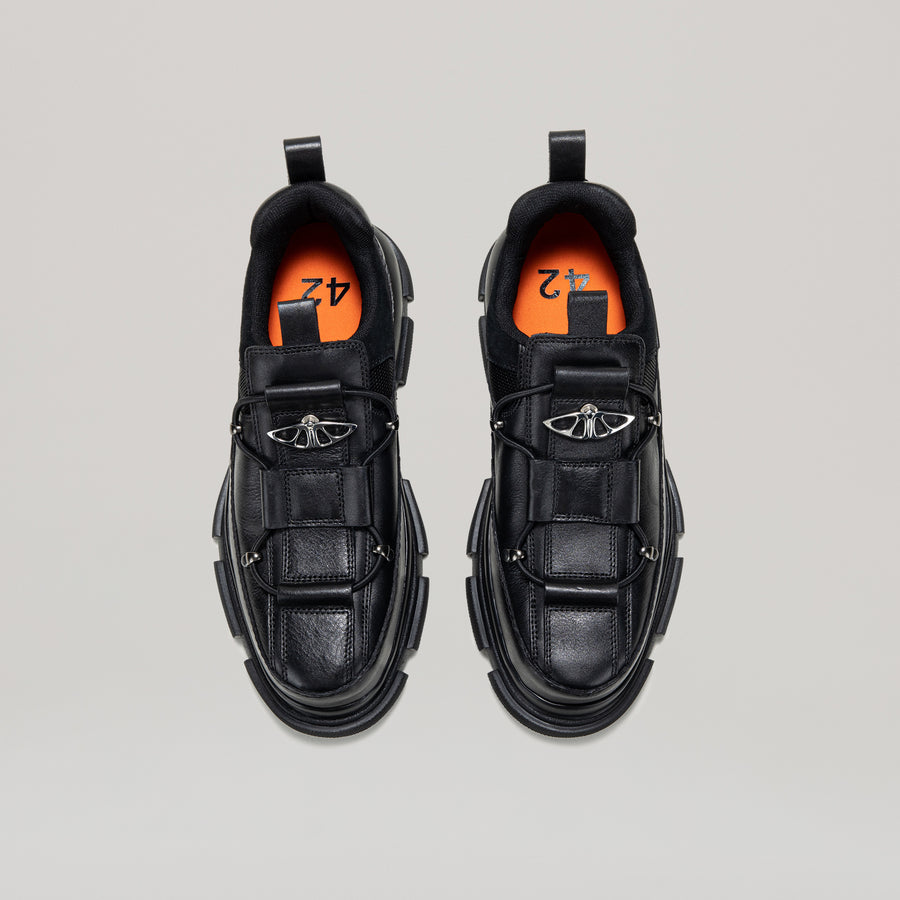 GAO EVA TRACKER SNEAKER - BLACK/BLACK