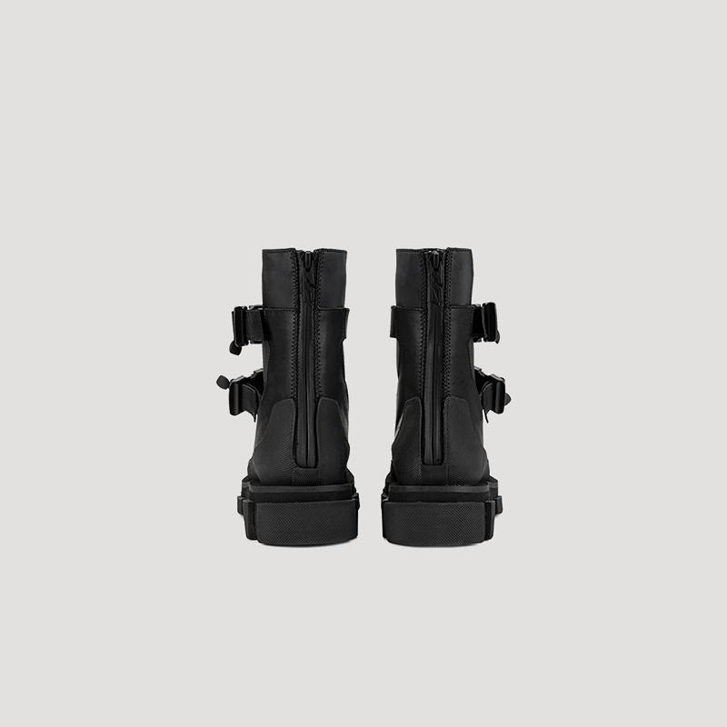 GAO HARNESS BOOTS - BLACK/BLACK