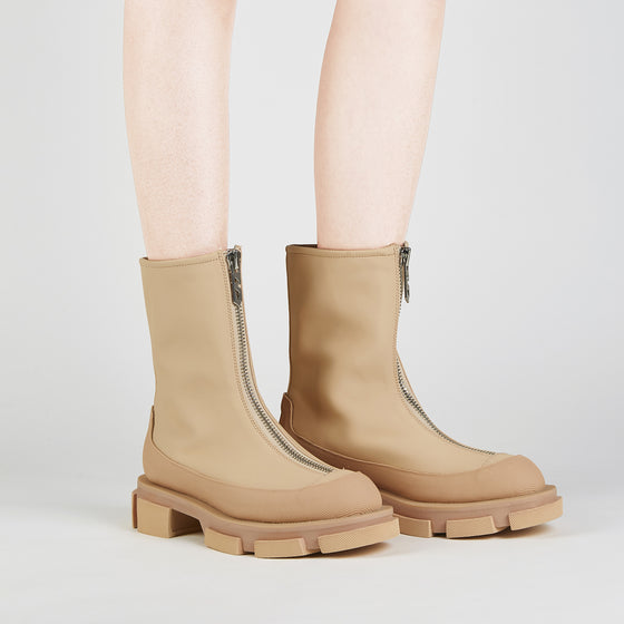 both - GAO HIGH BOOTS-BEIGE