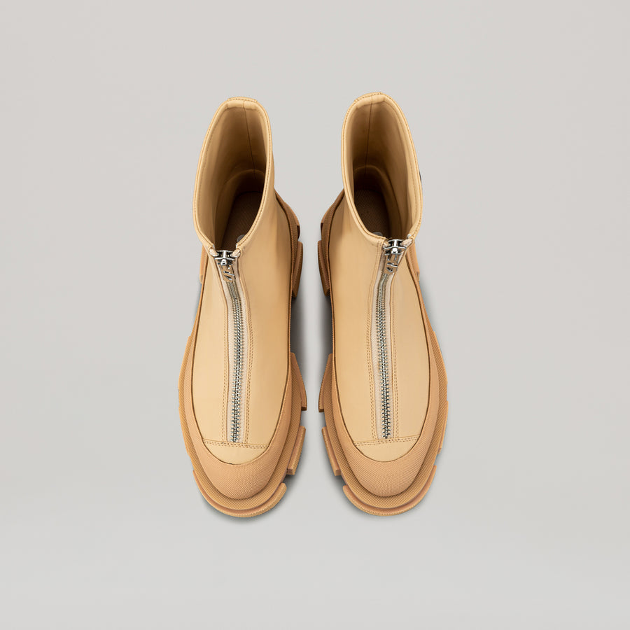 GAO HIGH BOOTS - BEIGE/BEIGE
