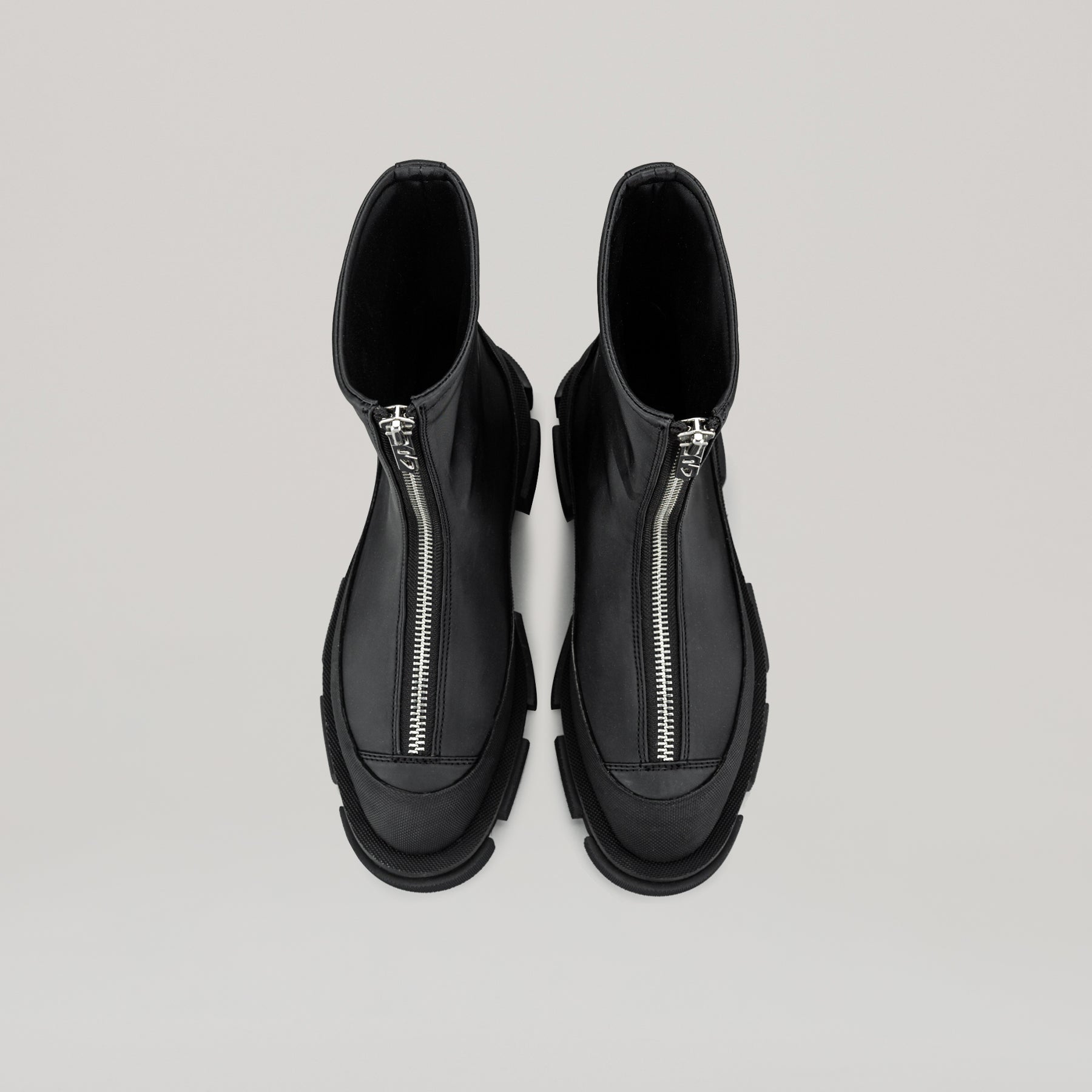 both GAO HIGH BOOTS BLACK ブラック ジッパー付き both - GAO HIGH BOOTS-BLACK – both paris