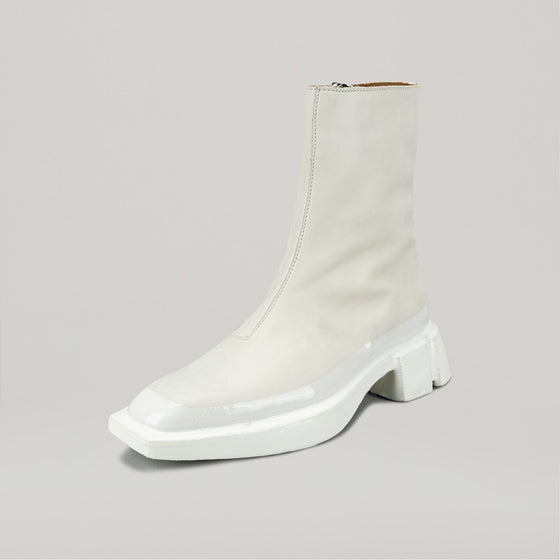 both - GANG BOOTS-WHITE