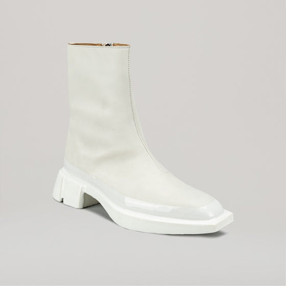 both - GANG BOOTS-WHITE