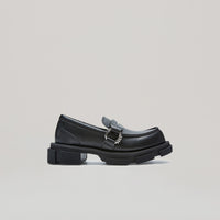 both - GAO PIERCED LOAFER-BLACK