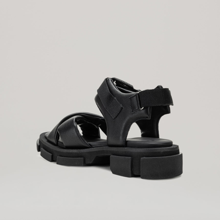 GAO SANDAL - BLACK/BLACK