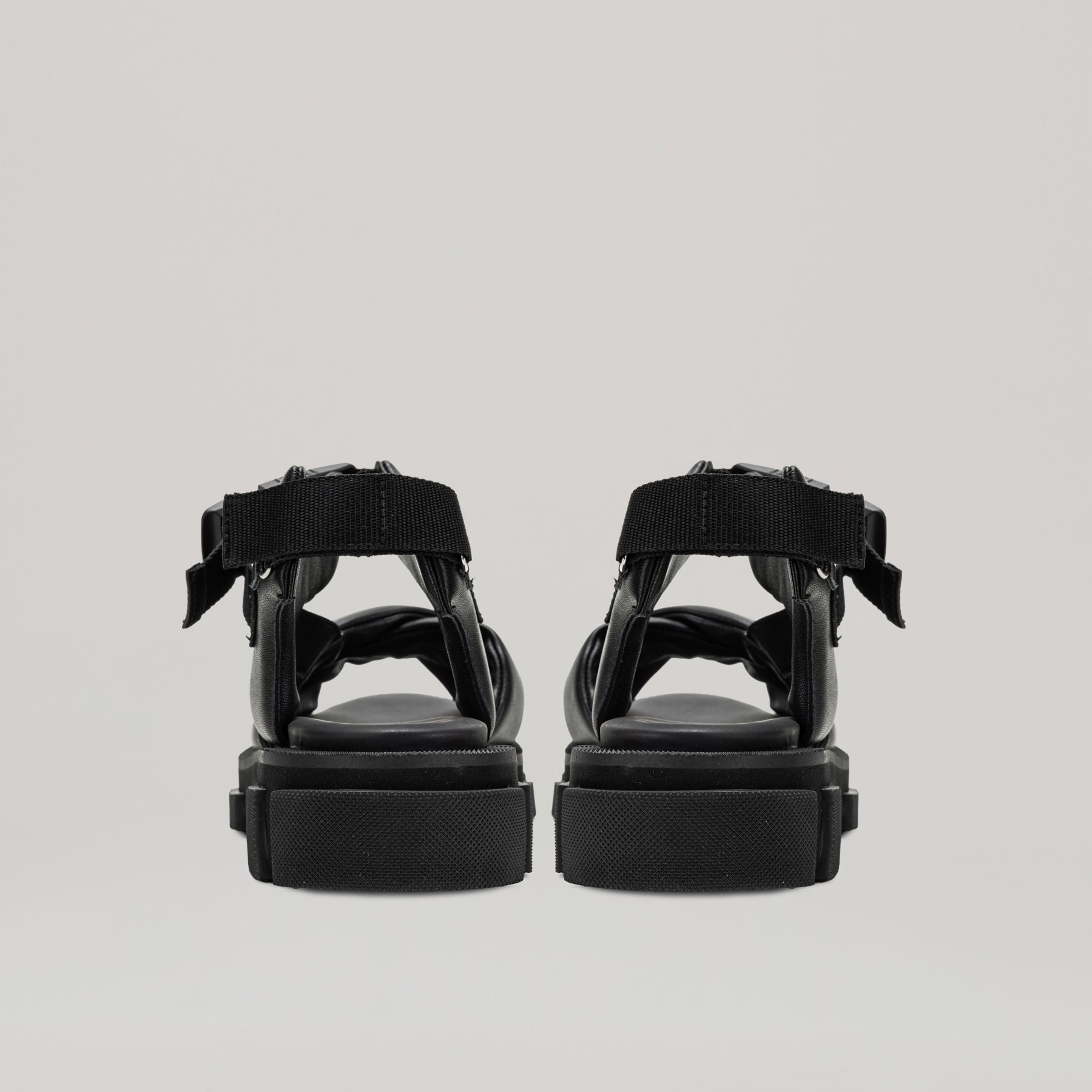 GAO SANDAL - BLACK/BLACK – both paris