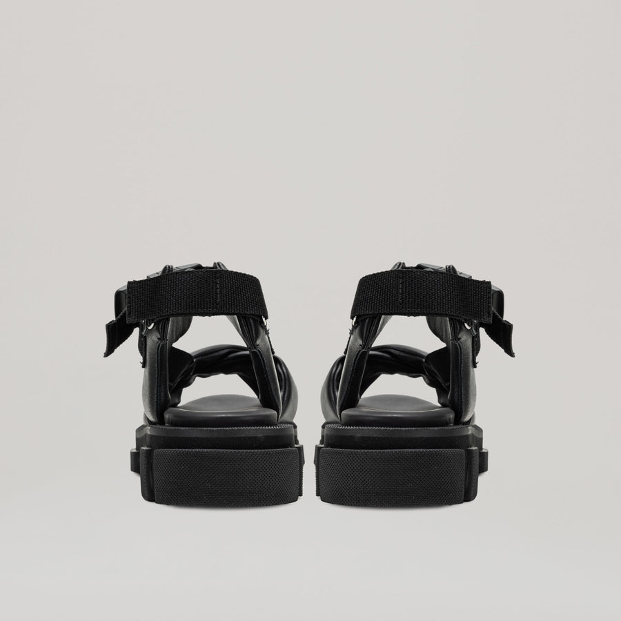 GAO SANDAL - BLACK/BLACK