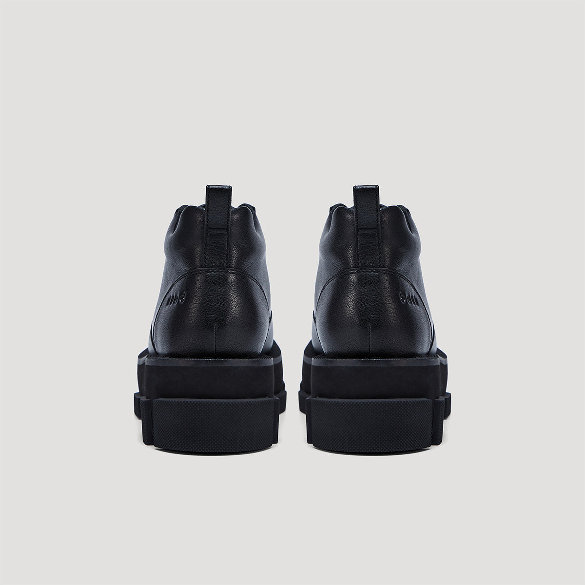 both - GAO PLATFORM MID ARMY BOOTS-BLACK/BLACK – both paris