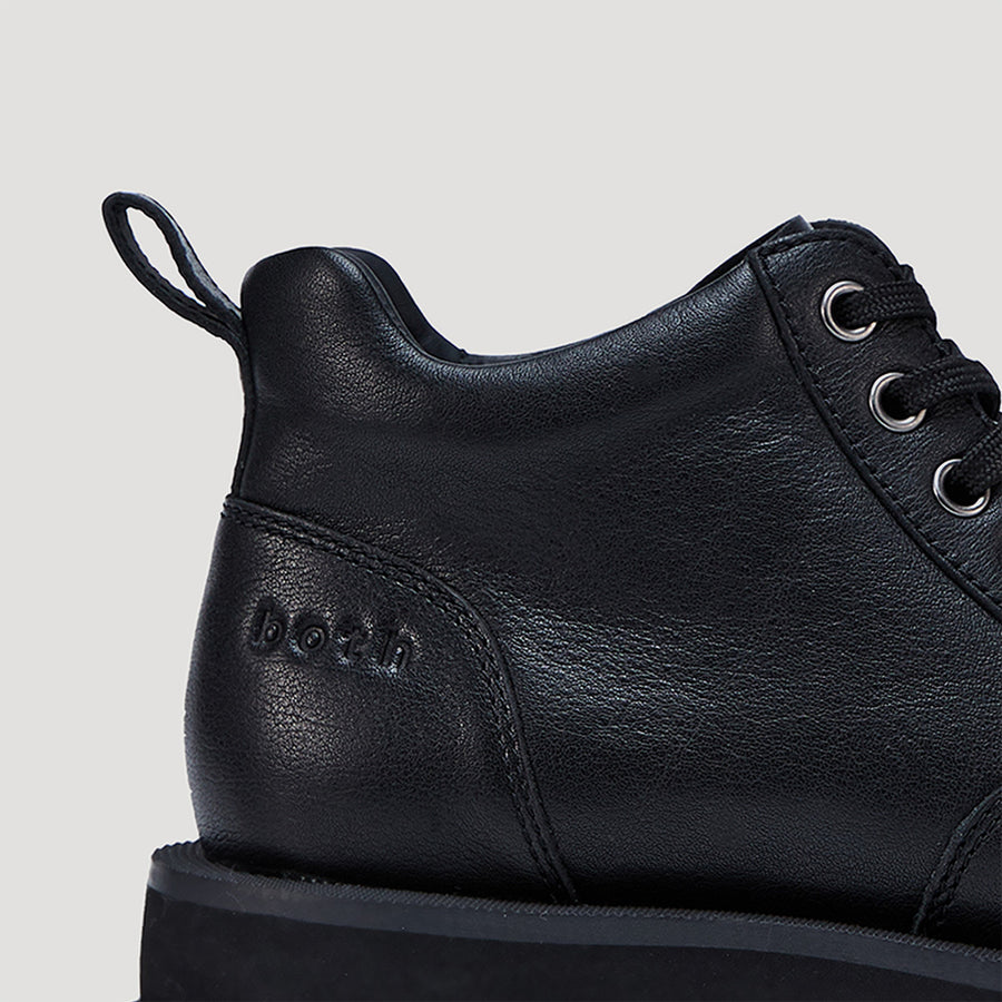 GAO PLATFORM MID ARMY BOOTS - BLACK/BLACK