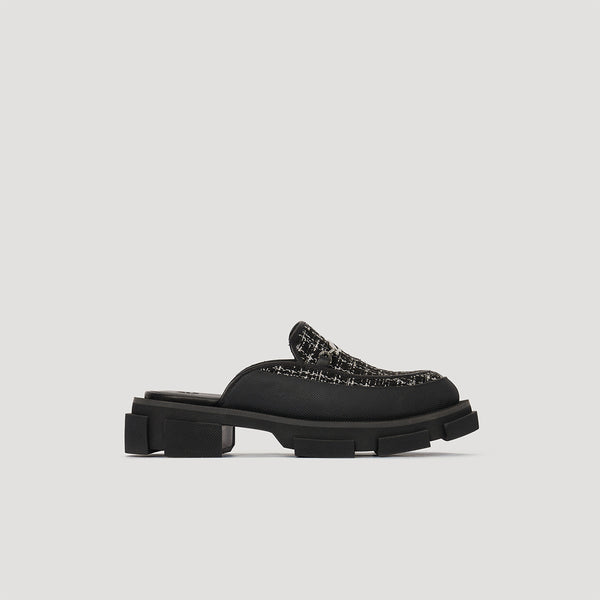 both - GAO LOAFER MULES-BLACK/BLACK – both paris