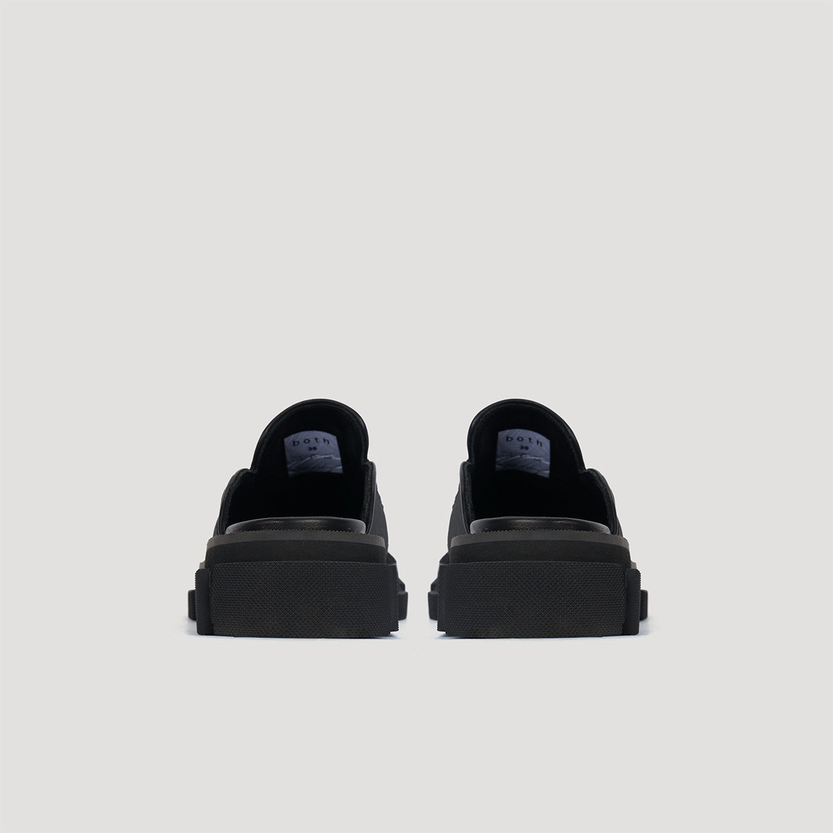 both - GAO LOAFER MULES-BLACK/BLACK – both paris