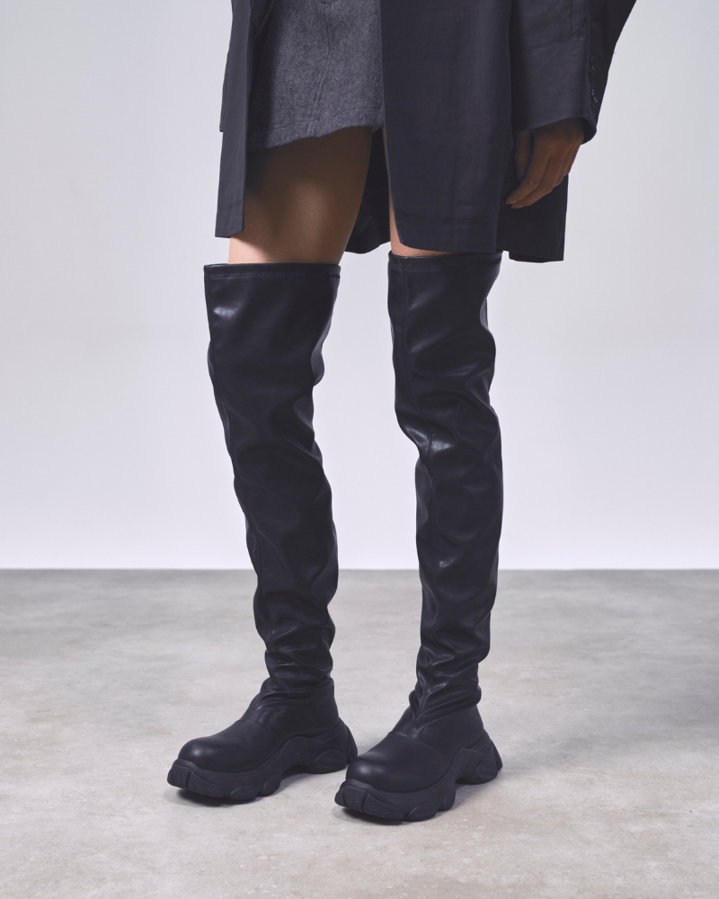 Knee-high boots