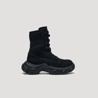 GUM BASTION COMBAT BOOTS - BLACK/BLACK