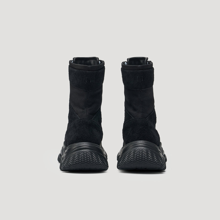 GUM BASTION COMBAT BOOTS - BLACK/BLACK