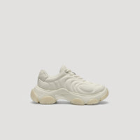 GUM RIPPLE SNEAKER - WHITE/WHITE