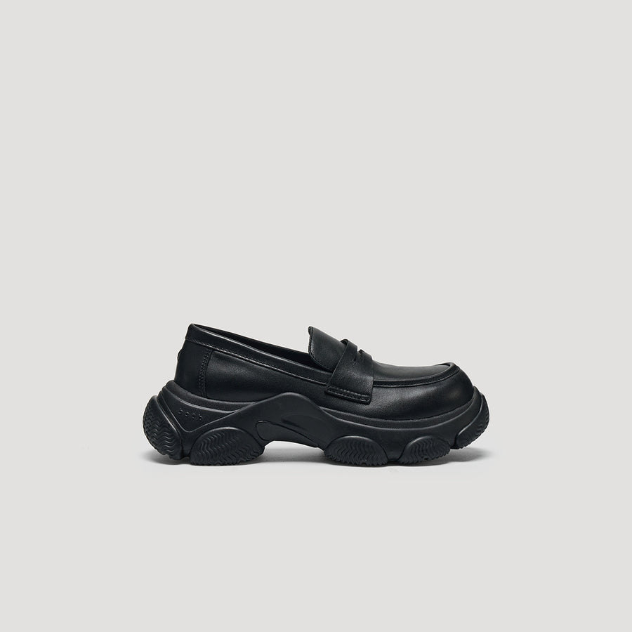 GUM SORTIE LOAFER - BLACK/BLACK