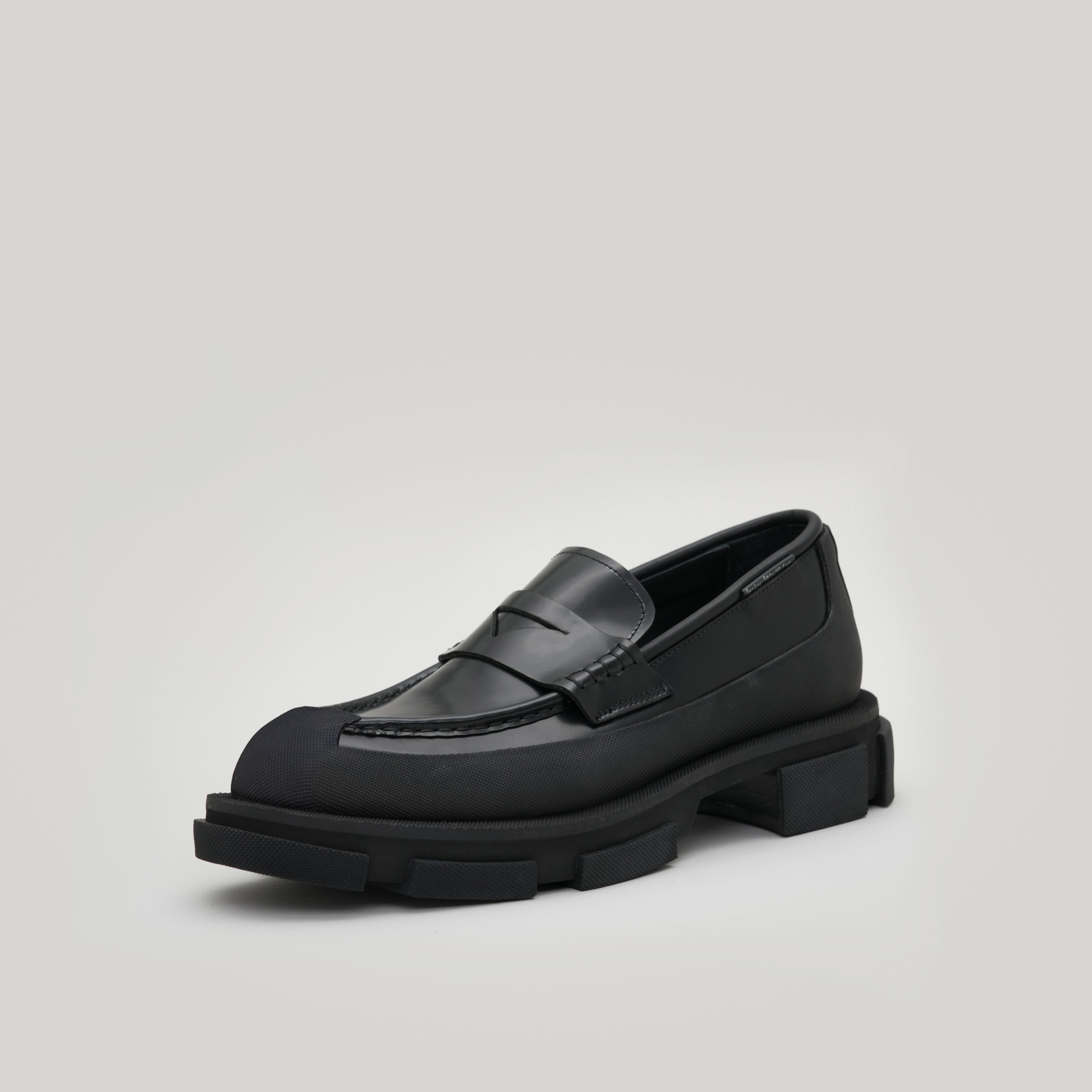 both GAO 厚底　 ローファー　P25LSW B101CO size 38 both - GAO LOAFER-SPAZZOLATO-BLACK – both paris