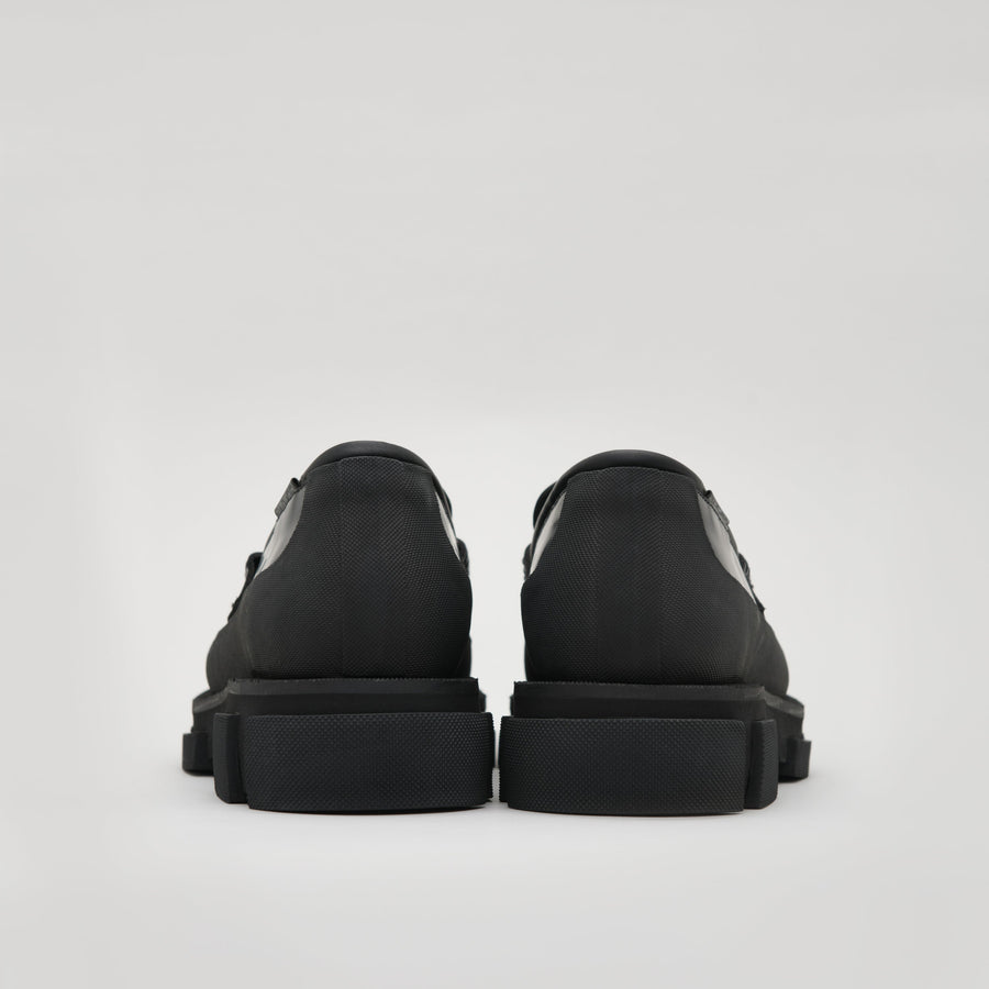 GAO LOAFER - SPAZZOLATO-BLACK/BLACK