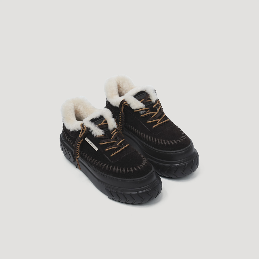 TYRES PLATFORM SNEAKER - DARK-BROWN/DARK-BROWN