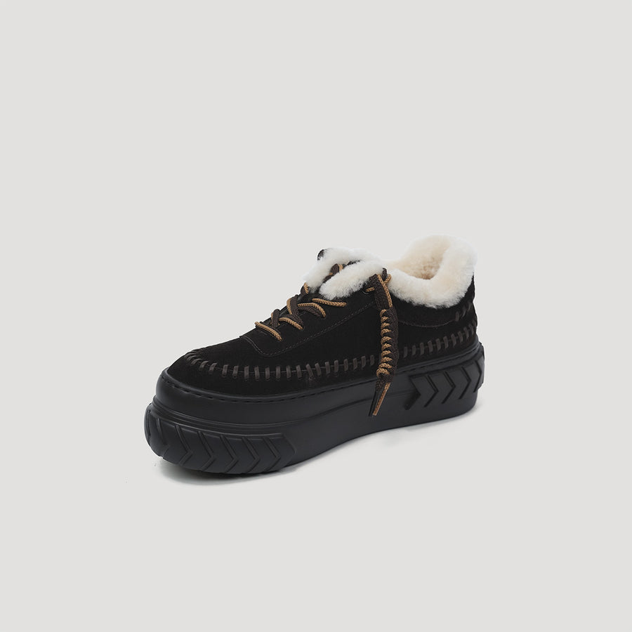 TYRES PLATFORM SNEAKER - DARK-BROWN/DARK-BROWN