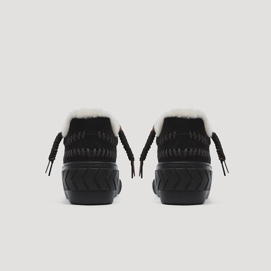 TYRES PLATFORM SNEAKER - DARK-BROWN/DARK-BROWN