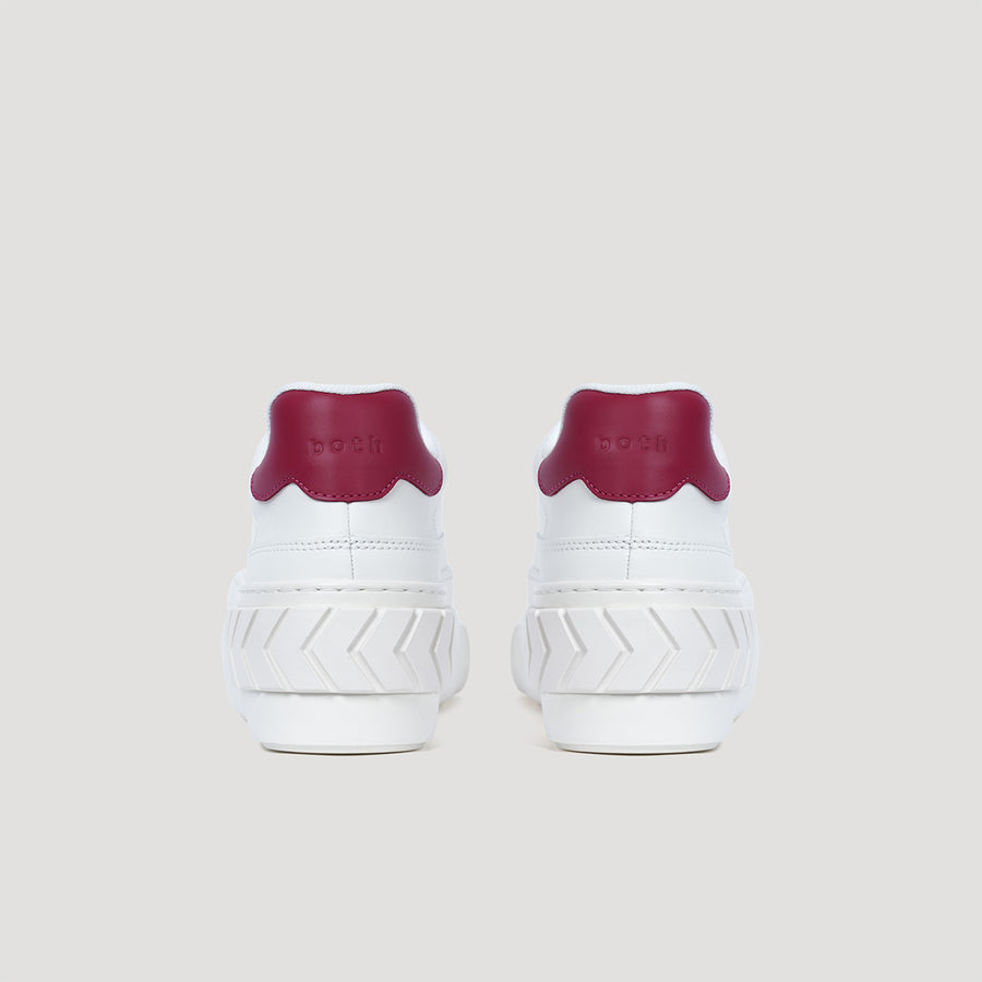 TYRES PLATFORM SIGNATURE SNEAKER - WHITE/RED