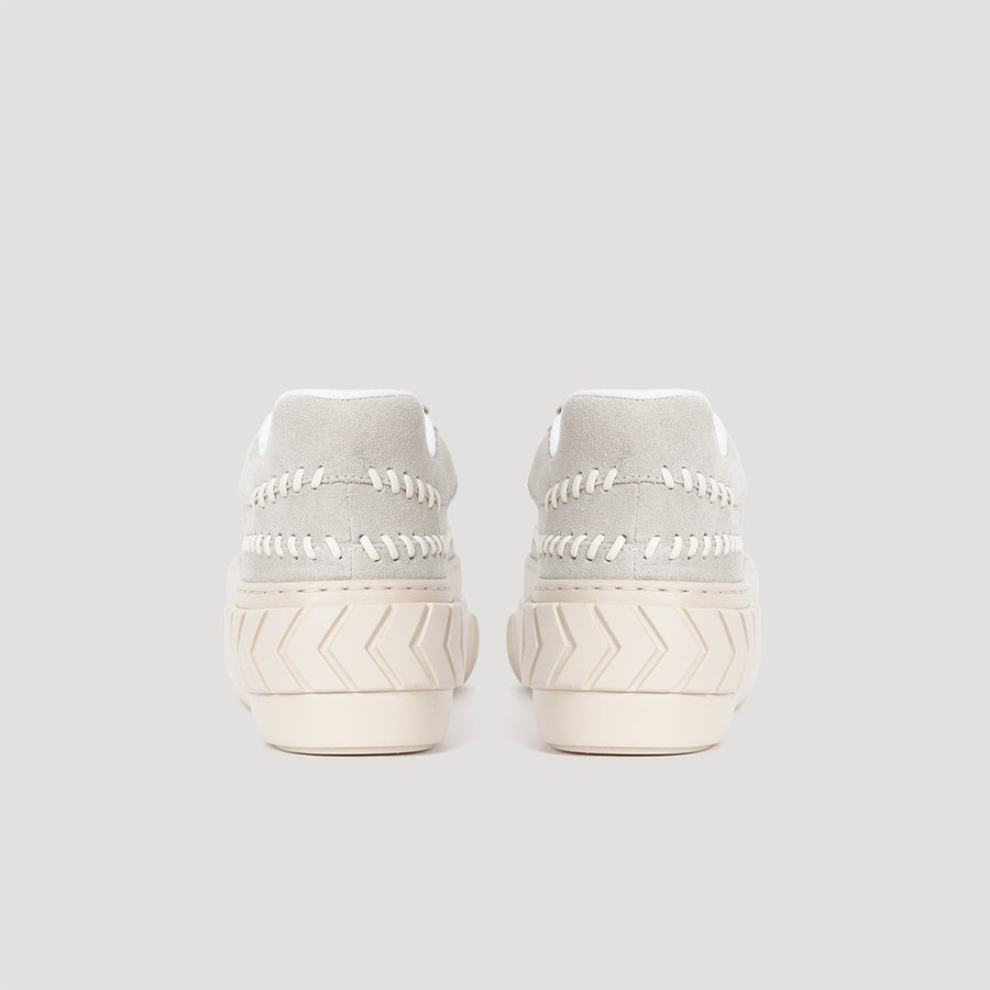 TYRES PLATFORM SIGNATURE SNEAKER - LT-GREY/BEIGE