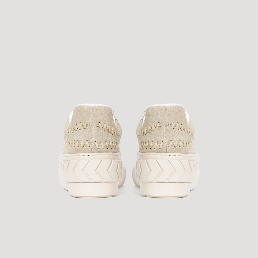 TYRES PLATFORM SIGNATURE SNEAKER - TAN/BEIGE