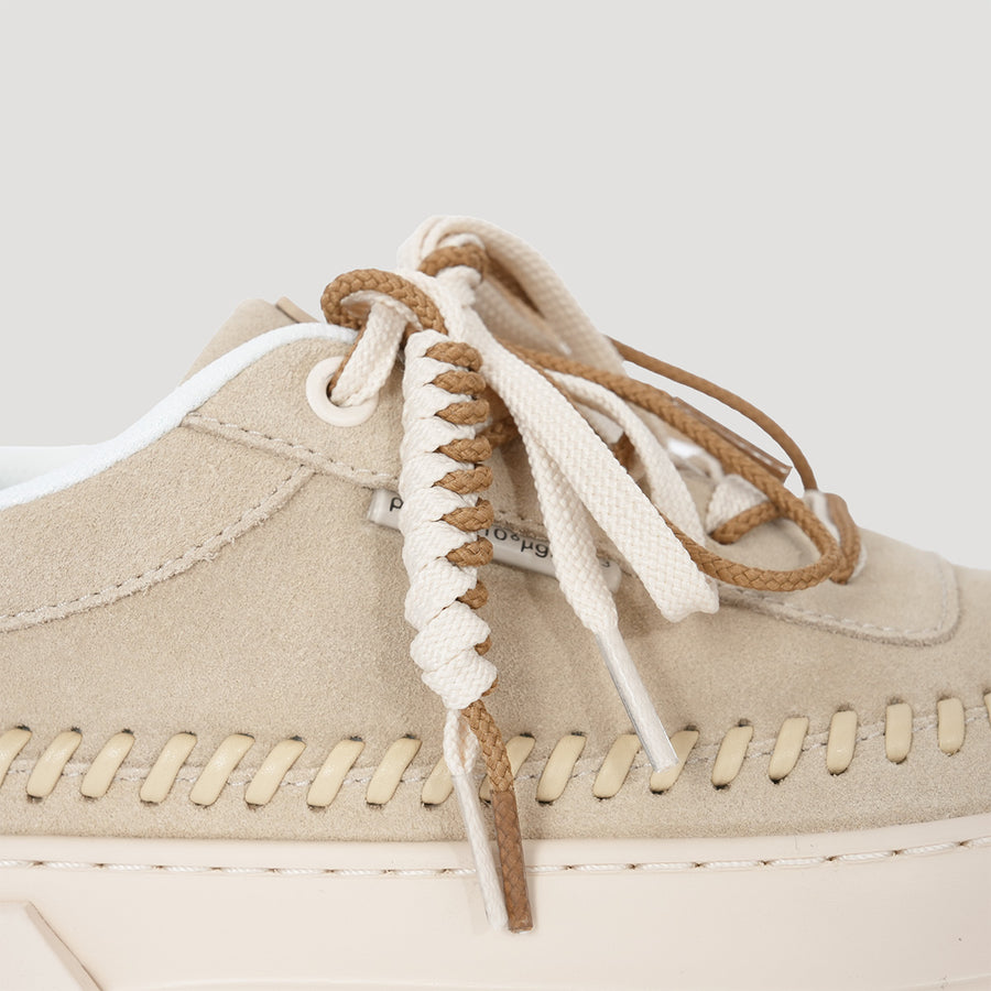 TYRES PLATFORM SIGNATURE SNEAKER - TAN/BEIGE